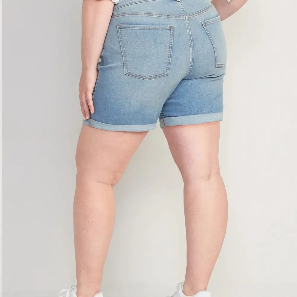 Mid-‎ Rise Jean Shorts - Picture 2 of 5